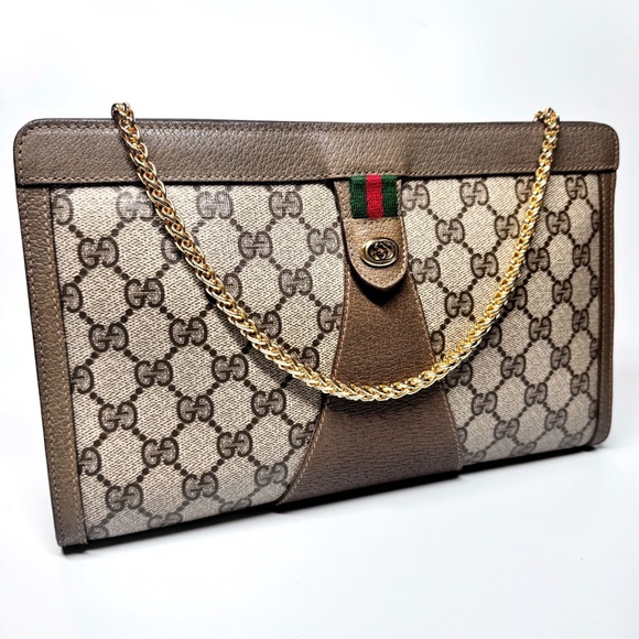 Gucci Handbags - Gucci GG Monogram Clutch Crossbody Bag